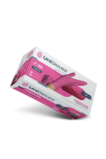 caixa classico pink unigloves brasil